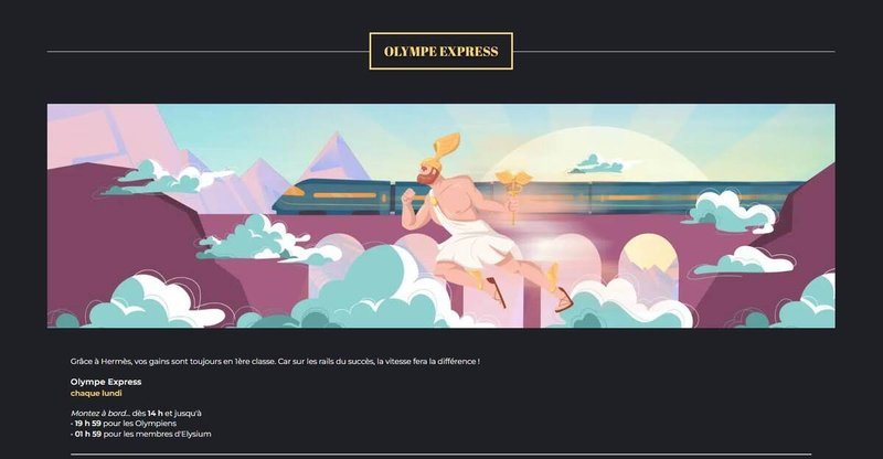 Découvrez les nouvelles offres exceptionnelles de l'Olympe Casino en Ligne en - aperçu