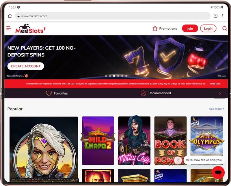Image: Experience the Thrill of MadSlots Casino in the United Kingdom Today